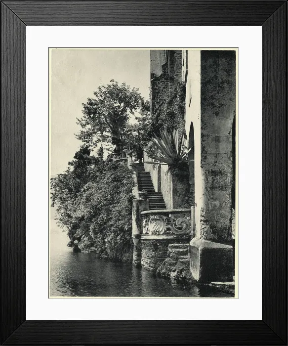 Framed Print : Point Balbianello In Lake Como Framed Print : Point Balbianello In Lake Como