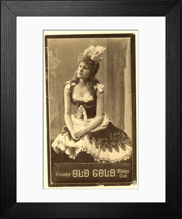 Framed Print : Old Gold Cigarette AD Framed Print : Old Gold Cigarette AD