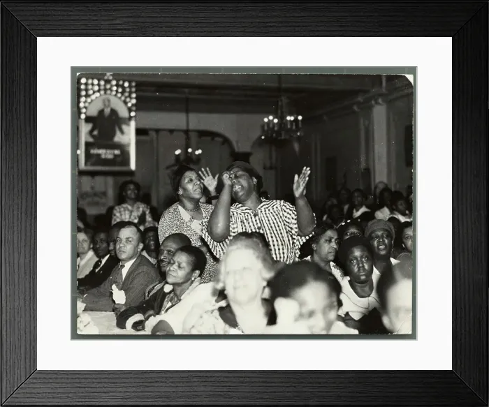 Framed Print : Church Congregation Framed Print : Church Congregation
