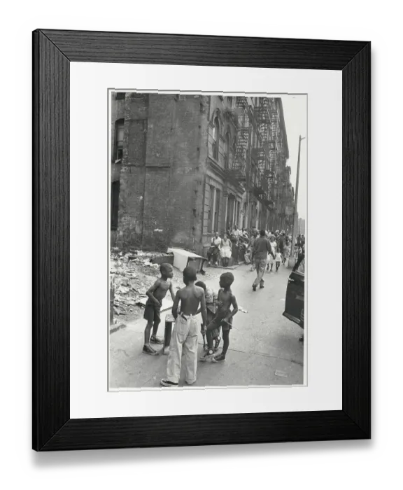 Framed Print : African American Boys Playing Framed Print : African American Boys Playing