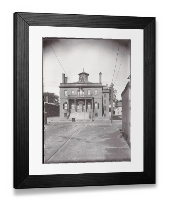 Framed Print : Salem Custom House