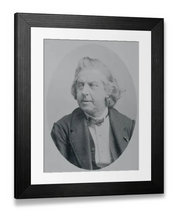 Framed Print : Portrait of Niels Wilhelm Framed Print : Portrait of Niels Wilhelm