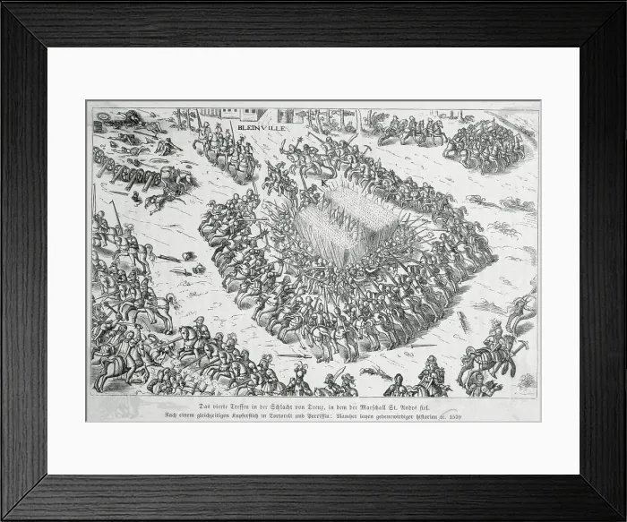 Framed Print : Battle of Dreur Framed Print : Battle of Dreur