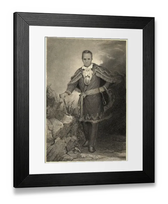 Framed Print : Sa-Go-ye-wat-'ha