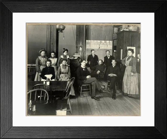 Framed Print : Waiters & Waitresses Of Waltham, Ma Framed Print : Waiters & Waitresses Of Waltham, Ma