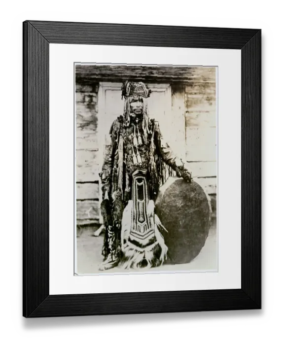 Framed Print : South African Shaman Witch Doctor Framed Print : South African Shaman Witch Doctor