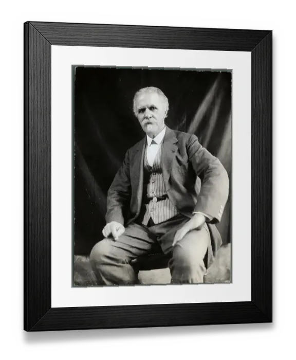 Framed Print : Portrait of Vincent d'Indy Framed Print : Portrait of Vincent d'Indy