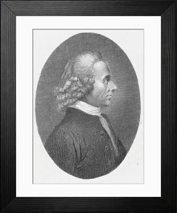 Framed Print : Portrait of Joseph Priestley Framed Print : Portrait of Joseph Priestley