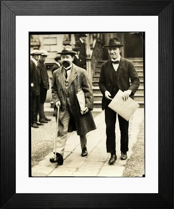 Framed Print : Sir Frank Gaven Duffy & Dr. Mcgartan Framed Print : Sir Frank Gaven Duffy & Dr. Mcgartan