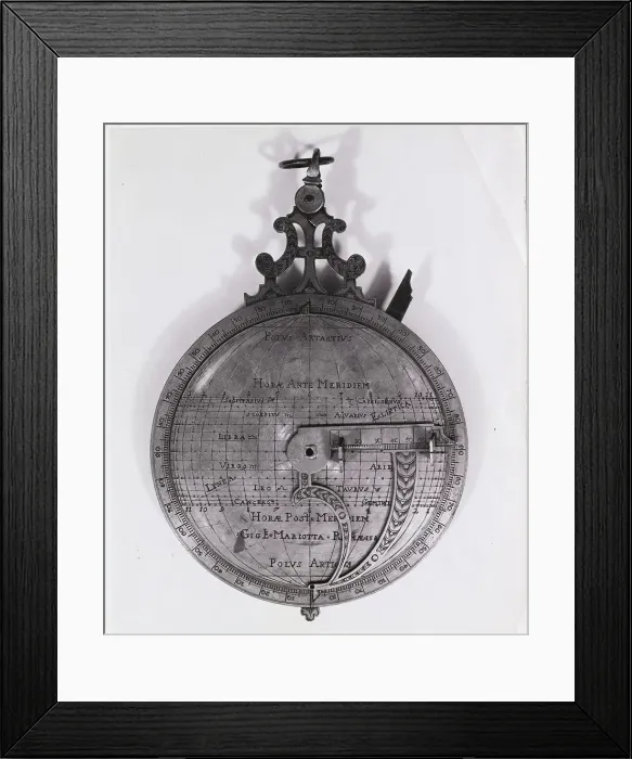 Framed Print : Quadrant. A close-up of a quadrant, an early navigational tool Framed Print : Quadrant. A close-up of a quadrant, an early navigational tool