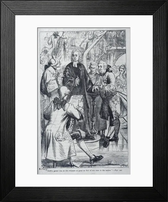 Framed Print : Jonathan Swifts Power Framed Print : Jonathan Swifts Power