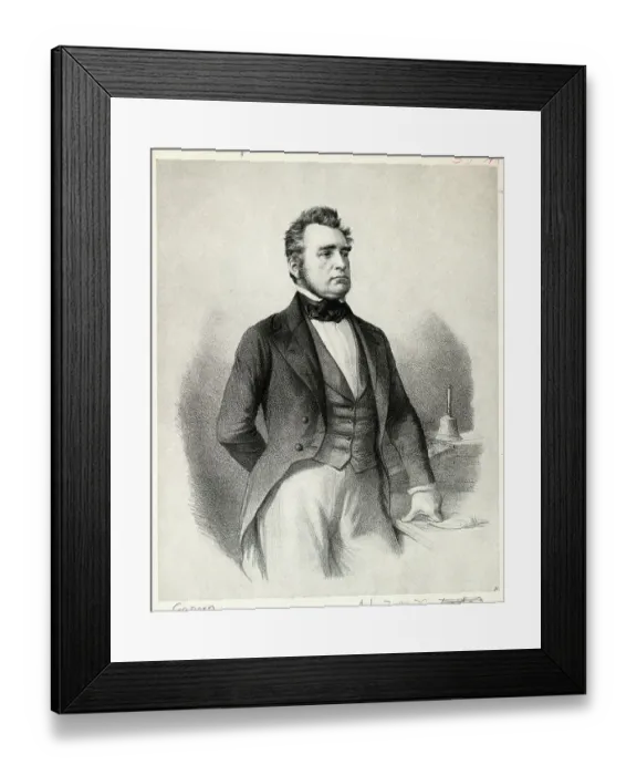 Framed Print : Heinrich Von Gagern Framed Print : Heinrich Von Gagern