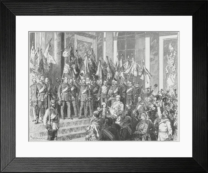 Framed Print : William I Becoming Emperor Framed Print : William I Becoming Emperor