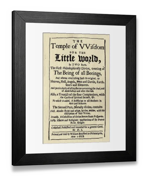 Framed Print : William Bradford The Temple of Wisdom Framed Print : William Bradford The Temple of Wisdom