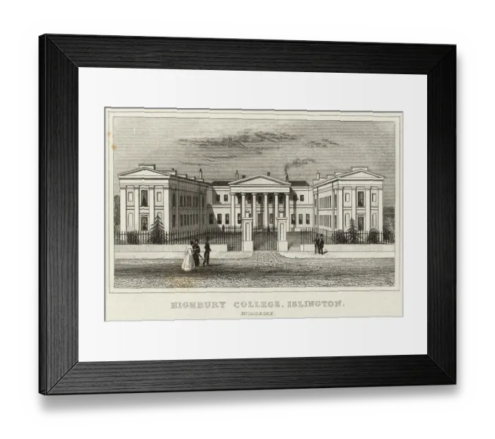 Framed Print : Highbury College at Islington in Middlesex