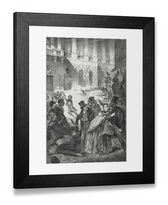 Framed Print : Victims of Revolution