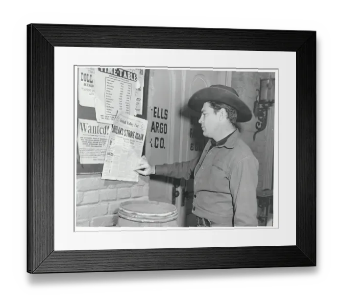 Framed Print : Dale Robertson in Tales of Wells Fargo Framed Print : Dale Robertson in Tales of Wells Fargo