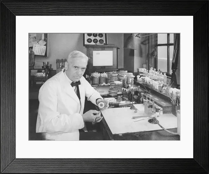 Framed Print : Alexander Fleming Framed Print : Alexander Fleming