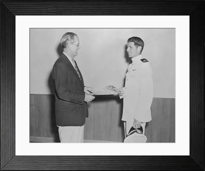 Framed Print : Joseph P Kennedy with His Son Joseph Jr Framed Print : Joseph P Kennedy with His Son Joseph Jr