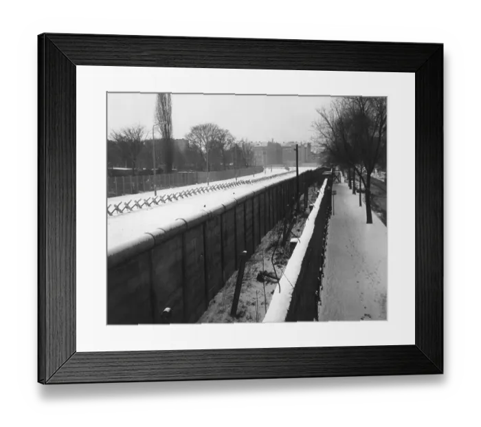 Framed Print : Liebenstrasse View of Berlin Wall Framed Print : Liebenstrasse View of Berlin Wall