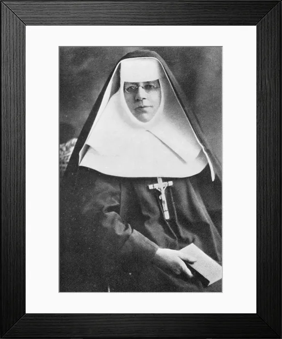 Framed Print : Mother Mary Katherine Drexel with Bible Framed Print : Mother Mary Katherine Drexel with Bible