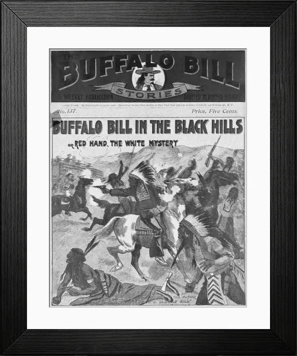 Framed Print : The Buffalo Bill Stories Magazine Framed Print : The Buffalo Bill Stories Magazine