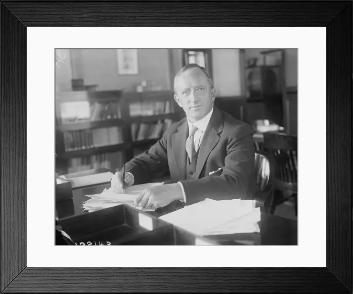 Framed Print : Chief Engineer Clifford M. Holland Framed Print : Chief Engineer Clifford M. Holland