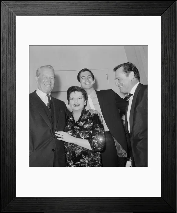 Framed Print : Judy Garland with Friends Framed Print : Judy Garland with Friends