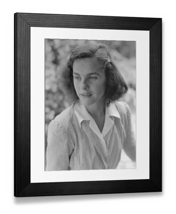 Framed Print : Portrait of Mary McCarthy Framed Print : Portrait of Mary McCarthy