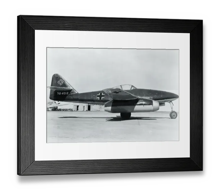 Framed Print : German World War II Jet Fighter Framed Print : German World War II Jet Fighter