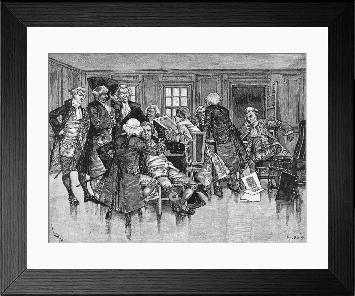 Framed Print : Town Meeting Framed Print : Town Meeting