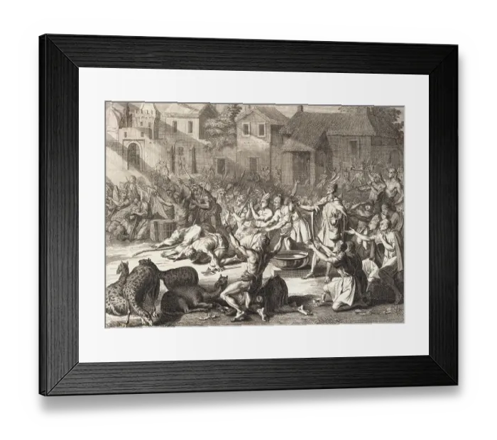 Framed Print : Inca Indians Celebrating Framed Print : Inca Indians Celebrating