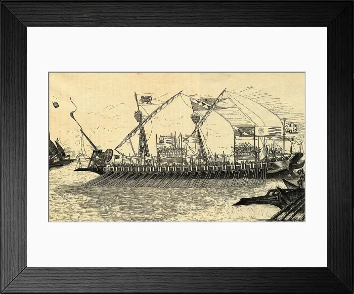 Framed Print : Galley Ship on the Seas Framed Print : Galley Ship on the Seas
