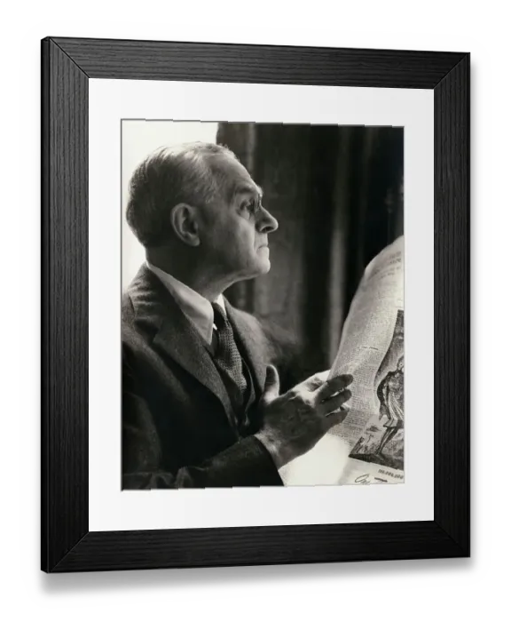 Framed Print : American Supreme Court Justice Felix Frankfurter