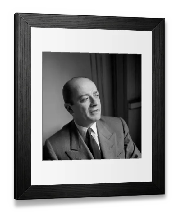 Framed Print : Portrait of Jean Desses Framed Print : Portrait of Jean Desses