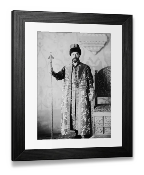 Framed Print : Nicholas II the Czar of Russia Framed Print : Nicholas II the Czar of Russia