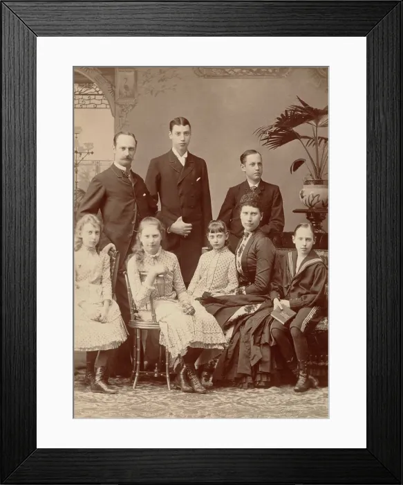 Framed Print : Royal Family of Denmark Framed Print : Royal Family of Denmark