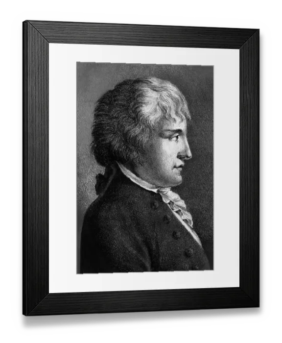 Framed Print : Profile of Giovanni Battista Pergolese Framed Print : Profile of Giovanni Battista Pergolese