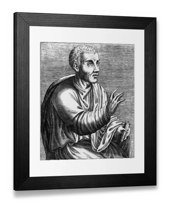 Framed Print : Roman Rhetorician Quintillian Framed Print : Roman Rhetorician Quintillian