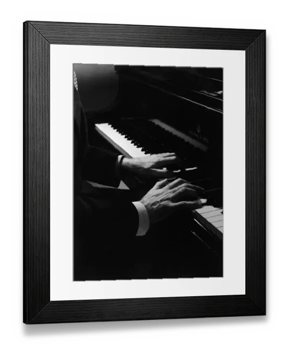 Framed Print : George Gershwin Playing Piano Framed Print : George Gershwin Playing Piano