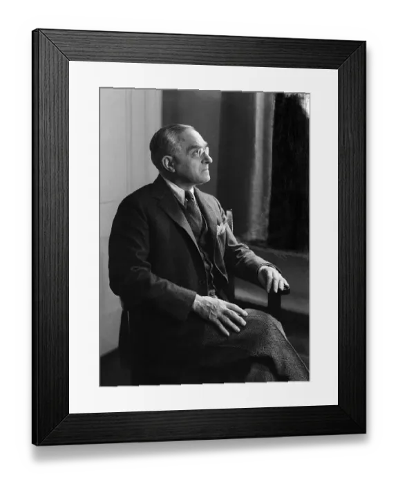 Framed Print : Felix Frankfurter Sitting in Chair Framed Print : Felix Frankfurter Sitting in Chair
