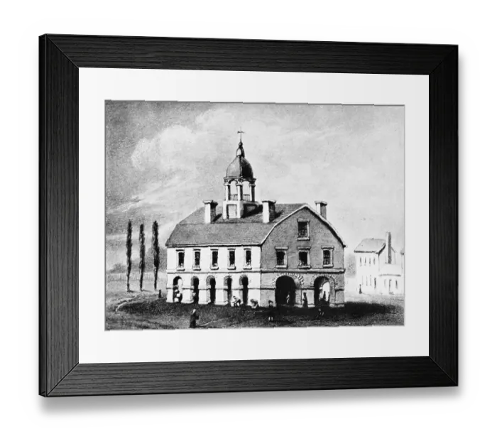 Framed Print : The Exchange Building in New York Framed Print : The Exchange Building in New York