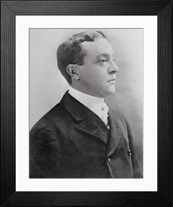 Framed Print : Portrait of Oliver Belmont Framed Print : Portrait of Oliver Belmont
