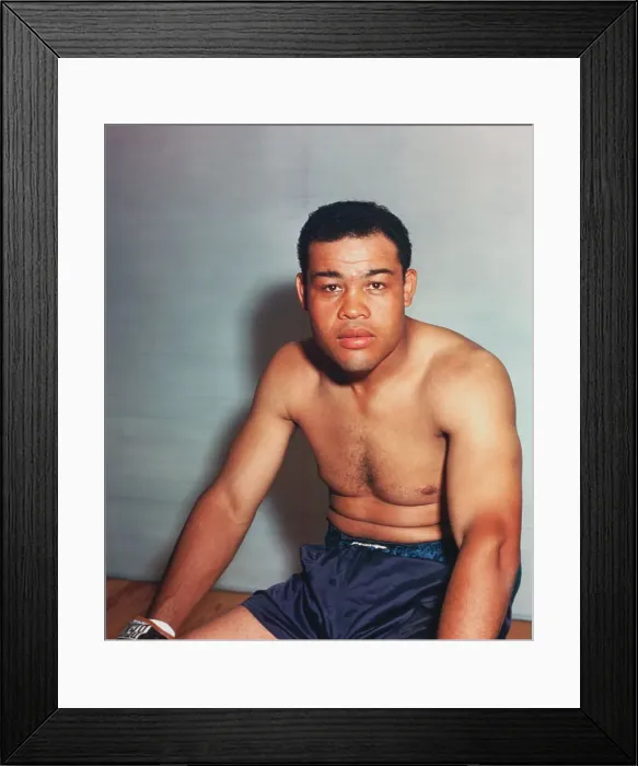 Framed Print : Portrait of Joe Louis Framed Print : Portrait of Joe Louis