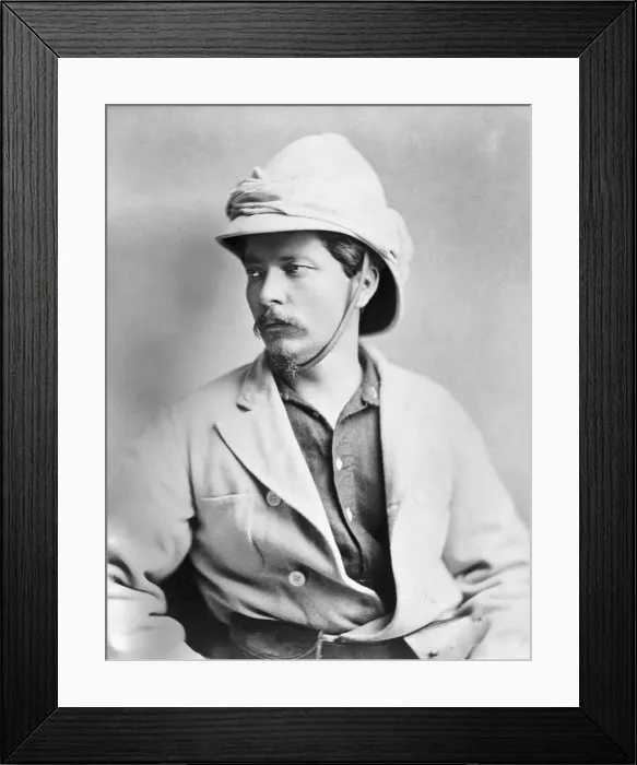 Framed Print : African Explorer Henry Morton Stanley Framed Print : African Explorer Henry Morton Stanley