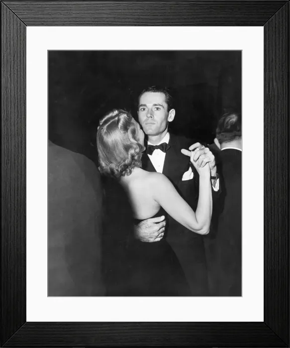 Framed Print : Henry Fonda Dancing With Woman Framed Print : Henry Fonda Dancing With Woman