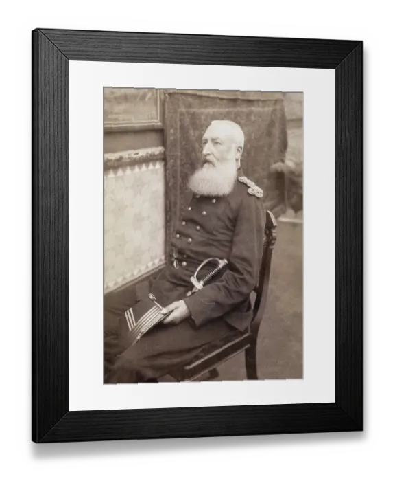 Framed Print : Leopold II, King of the Belgians Framed Print : Leopold II, King of the Belgians