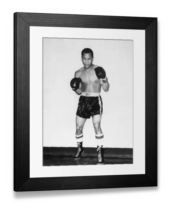 Framed Print : Full Length Portrait Jose Torres Fighter Framed Print : Full Length Portrait Jose Torres Fighter