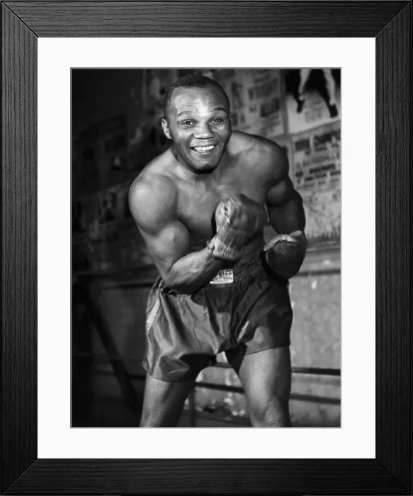 Framed Print : Joe Walcott in the Boxing Ring