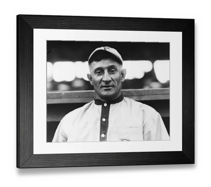Framed Print : Baseball Player Honus Wagner Framed Print : Baseball Player Honus Wagner